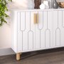 HANAH HOME Komoda Vincent White - slika 3