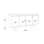 HANAH HOME Komoda Piran - slika 5