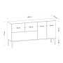 HANAH HOME Komoda Tress Dec0025 - slika 5