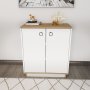 HANAH HOME Komoda Nuanse Oak White - slika 2