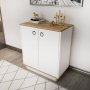 HANAH HOME Komoda Nuanse Oak White - slika 3