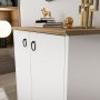 HANAH HOME Komoda Nuanse Oak White - slika 4