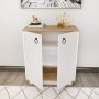 HANAH HOME Komoda Nuanse Oak White - slika 5
