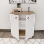 HANAH HOME Komoda Nuanse White Walnut - slika 5