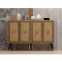 HANAH HOME Komoda Ansel Sapphire Oak Gold - slika 1