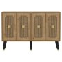 HANAH HOME Komoda Desarı Sapphire Oak Gold - slika 3