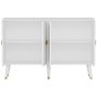 HANAH HOME Komoda Hartın White Gold - slika 4