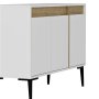 HANAH HOME Komoda Asude White Sapphire Oak - slika 5