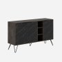 HANAH HOME Komoda Clara Dark Brown Bendir - slika 3