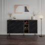 HANAH HOME Komoda Clara Dark Brown Bendir - slika 1