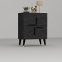 HANAH HOME Komoda Makro Black - slika 4