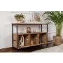 HANAH HOME Komoda Solace Atlantic Pine Black - slika 3