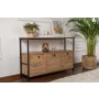 HANAH HOME Komoda Solace Atlantic Pine Black - slika 1