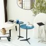 HANAH HOME Solis Black Blue Set bočnih stolova - slika 1