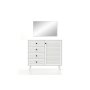 HANAH HOME Komoda Nil 103 White - slika 3