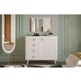 HANAH HOME Komoda Nil 103 White - slika 1