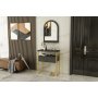HANAH HOME Komoda Mipa Mirrored Anthracite - slika 4