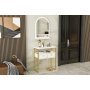 HANAH HOME Komoda Mipa Mirrored White - slika 3