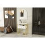 HANAH HOME Komoda Mipa Mirrored White - slika 4