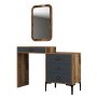 HANAH HOME Komoda Lizbon 543 Walnut Anthracite - slika 4
