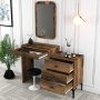HANAH HOME Komoda Lizbon 546 Walnut - slika 3