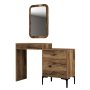 HANAH HOME Komoda Lizbon 546 Walnut - slika 4