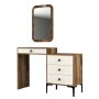 HANAH HOME Komoda Lizbon 547 Walnut Cream - slika 4