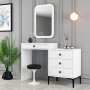 HANAH HOME Komoda Lizbon 549 White - slika 2