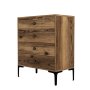 HANAH HOME Komoda Lizbon 539 Walnut - slika 4