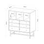 HANAH HOME Komoda Carla v2 - slika 5