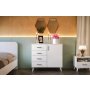 HANAH HOME Komoda Lavinia 502 White - slika 1