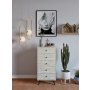 HANAH HOME Komoda Frenzu Travertine - slika 1