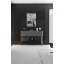 HANAH HOME Komoda Luxe Gold Anthracite - slika 3