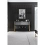 HANAH HOME Komoda Luxe Gold Anthracite - slika 4