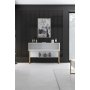 HANAH HOME Komoda Luxe Gold White - slika 4