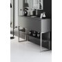 HANAH HOME Komoda Luxe Silver Anthracite - slika 2