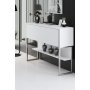 HANAH HOME Komoda Luxe Silver White - slika 2