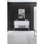 HANAH HOME Komoda Luxe Silver White - slika 3