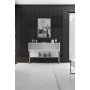 HANAH HOME Komoda Luxe Silver White - slika 4