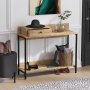 HANAH HOME Polica Alix Sapphire Oak - slika 3