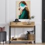 HANAH HOME Polica Alix Sapphire Oak - slika 1
