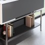 HANAH HOME Komoda Force Anthracite White Silver - slika 4