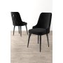 HANAH HOME Set 4 stolice Newa Black - slika 1