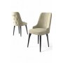 HANAH HOME Set 4 stolice Newa Cream Black - slika 2