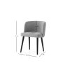 HANAH HOME Set 4 stolice Soft 4112 V4 - slika 4