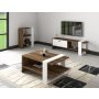 HANAH HOME Gaye Walnut White - slika 1
