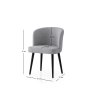 HANAH HOME Set 4 stolice Soft 4115 V4 - slika 4