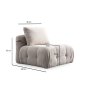 Atelier del Sofa Amaris O1 Beige 1-Seat Sofa - slika 2