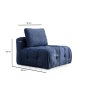 Atelier del Sofa Amaris O1 Navy Blue 1-Seat Sofa - slika 2
