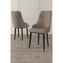 HANAH HOME Set 4 stolice Trex Cappuccino Black - slika 1